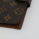 LOUIS VUITTON Monogram Agenda PM Day Planner Cover R20005 LV Auth 188199A-7