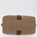 GUCCI Micro GG Supreme Web Sherry Line Bag PVC Beige 002 39 0168 Auth 188204-6