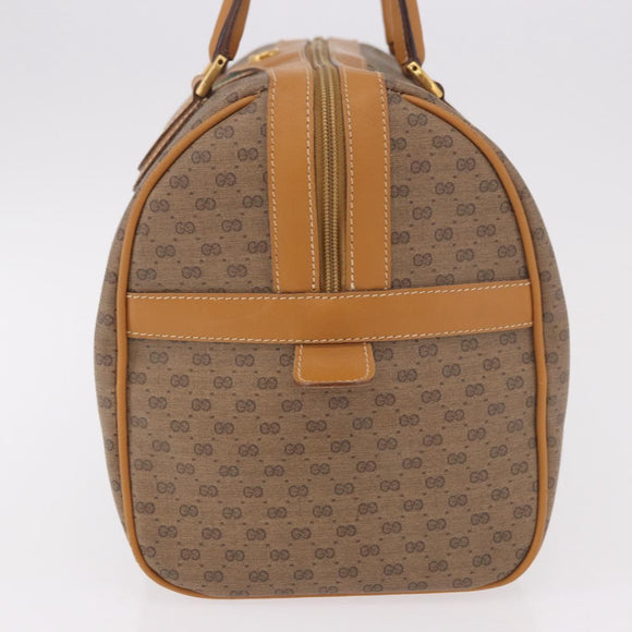 GUCCI Micro GG Supreme Web Sherry Line Bag PVC Beige 002 39 0168 Auth 188204