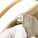 Miu Miu Tote Bag Leather 2way Beige Gold Auth 188214A-12
