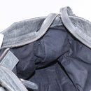 BALENCIAGA The Giant City Bag Leather 2way Gray Silver 173084 Auth 188218SAM-21