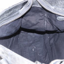 BALENCIAGA The Giant City Bag Leather 2way Gray Silver 173084 Auth 188218SAM-22