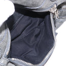 BALENCIAGA The Giant City Bag Leather 2way Gray Silver 173084 Auth 188218SAM-25