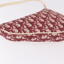 Christian Dior Saddle Pouch PVC Red Silver Auth 188225SAV-15