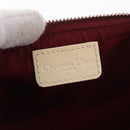 Christian Dior Saddle Pouch PVC Red Silver Auth 188225SAV-17