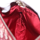 Christian Dior Saddle Pouch PVC Red Silver Auth 188225SAV-19