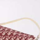 Christian Dior Saddle Pouch PVC Red Silver Auth 188225SAV-8