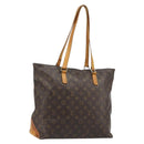 LOUIS VUITTON Monogram Cabas Mezzo Tote Bag M51151 LV Auth 188227-1