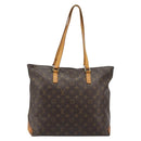 LOUIS VUITTON Monogram Cabas Mezzo Tote Bag M51151 LV Auth 188227-2
