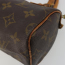 LOUIS VUITTON Monogram Mini Speedy Hand Bag M41534 LV Auth 188228-15