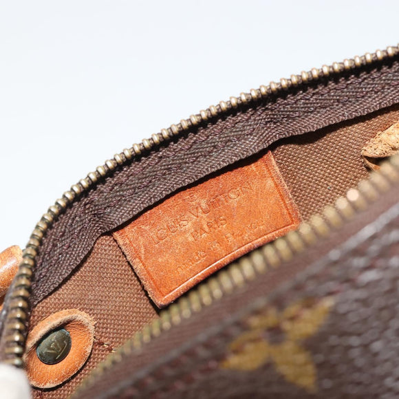 LOUIS VUITTON Monogram Mini Speedy Hand Bag M41534 LV Auth 188228