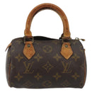 LOUIS VUITTON Monogram Mini Speedy Hand Bag M41534 LV Auth 188228-13