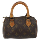 LOUIS VUITTON Monogram Mini Speedy Hand Bag M41534 LV Auth 188228-2