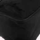 PRADA Shoulder Bag Nylon Black Silver Auth 188230-10