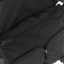 PRADA Shoulder Bag Nylon Black Silver Auth 188230-18