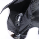 PRADA Shoulder Bag Nylon Black Silver Auth 188230-24