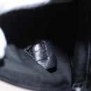 PRADA Shoulder Bag Nylon Black Silver Auth 188230-25