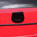 GUCCI Bamboo Hand Bag Leather 2way Black Gold 000 2046 0188 Auth 188235V-15