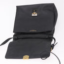 BALENCIAGA Afternoon Shoulder Bag Leather Black Gold 293862 Auth 188241-18