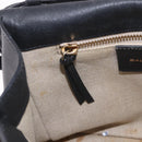 BALENCIAGA Afternoon Shoulder Bag Leather Black Gold 293862 Auth 188241-23