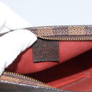 LOUIS VUITTON Damier Ebene Trousse Make Up Pouch N51982 LV Auth 188242A-15