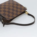 LOUIS VUITTON Damier Ebene Trousse Make Up Pouch N51982 LV Auth 188242A-7