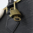 LOUIS VUITTON Epi Alma Hand Bag Noir Black M52142 LV Auth 188243SAV-8