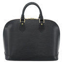 LOUIS VUITTON Epi Alma Hand Bag Noir Black M52142 LV Auth 188243SAV-2