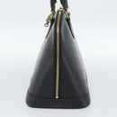 LOUIS VUITTON Epi Alma Hand Bag Noir Black M52142 LV Auth 188243SAV-4