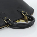 LOUIS VUITTON Epi Alma Hand Bag Noir Black M52142 LV Auth 188243SAV-7
