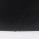 Salvatore Ferragamo Gancini Hand Bag Leather Black Gold Auth 188245-3