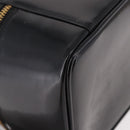 GUCCI Vanity Hand Bag Patent Leather Black Gold 032 1956 0150 Auth 188246-16