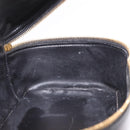 GUCCI Vanity Hand Bag Patent Leather Black Gold 032 1956 0150 Auth 188246-18