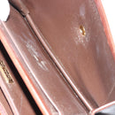 Christian Dior Shoulder Bag Leather Brown Gold Auth 188248-22