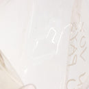 HERMES Vinyl Kelly Hand Bag Vinyl Clear Gold Auth 188256-12