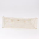HERMES Vinyl Kelly Hand Bag Vinyl Clear Gold Auth 188256-5