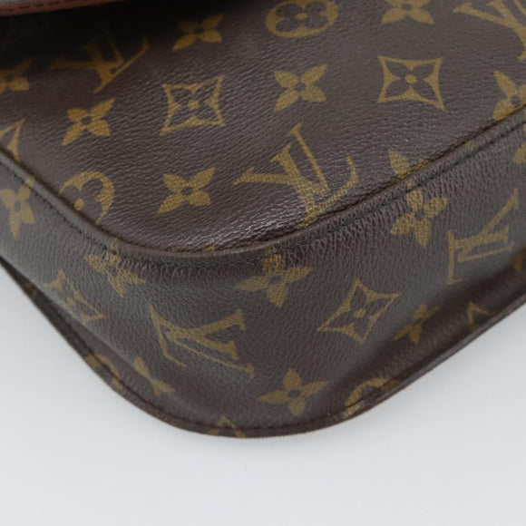 LOUIS VUITTON Monogram Saint Cloud GM Shoulder Bag M51242 LV Auth 188260