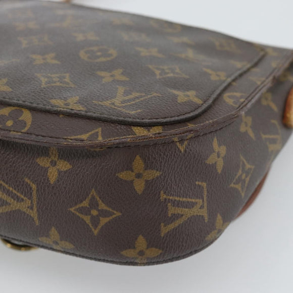 LOUIS VUITTON Monogram Saint Cloud GM Shoulder Bag M51242 LV Auth 188260
