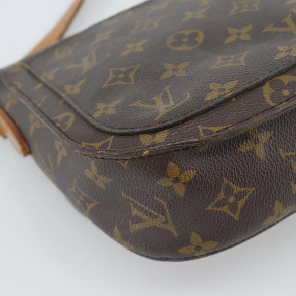 LOUIS VUITTON Monogram Saint Cloud GM Shoulder Bag M51242 LV Auth 188260