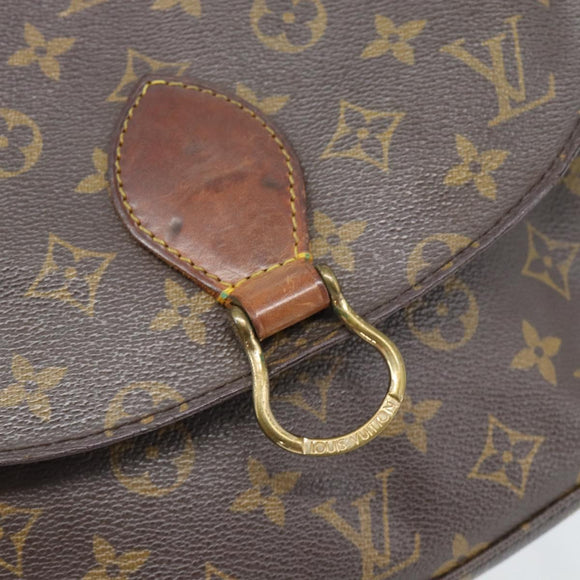 LOUIS VUITTON Monogram Saint Cloud GM Shoulder Bag M51242 LV Auth 188260
