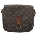 LOUIS VUITTON Monogram Saint Cloud GM Shoulder Bag M51242 LV Auth 188260-13