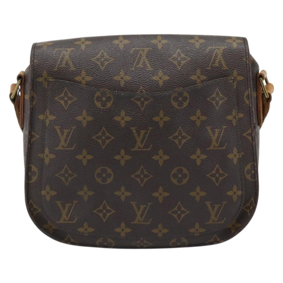 LOUIS VUITTON Monogram Saint Cloud GM Shoulder Bag M51242 LV Auth 188260
