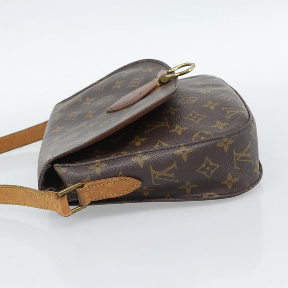 LOUIS VUITTON Monogram Saint Cloud GM Shoulder Bag M51242 LV Auth 188260