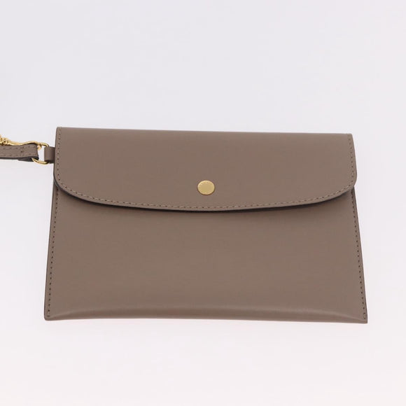 Stella MacCartney Hand Bag Leather 2way Beige Gold 513860 Auth 188263A