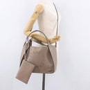 Stella MacCartney Hand Bag Leather 2way Beige Gold 513860 Auth 188263A-26