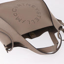 Stella MacCartney Hand Bag Leather 2way Beige Gold 513860 Auth 188263A-6