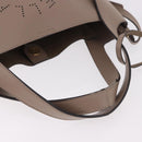 Stella MacCartney Hand Bag Leather 2way Beige Gold 513860 Auth 188263A-7