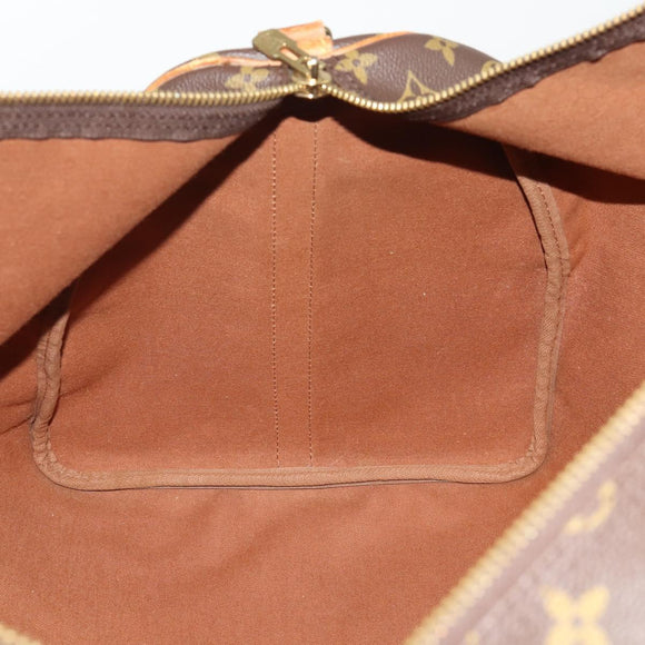 LOUIS VUITTON Monogram Keepall Bandouliere 60 Boston Bag M41412 LV Auth 188266