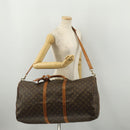 LOUIS VUITTON Monogram Keepall Bandouliere 60 Boston Bag M41412 LV Auth 188266-25