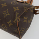 LOUIS VUITTON Monogram Mini Speedy Hand Bag M41534 LV Auth 188268-9